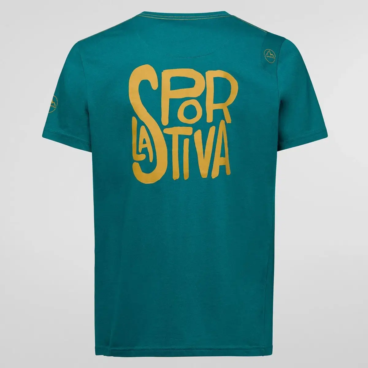 Camiseta con logo en la espalda M